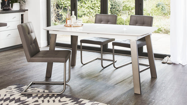 Black Cantilever Dining Chairs