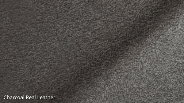 Grey Real Leather