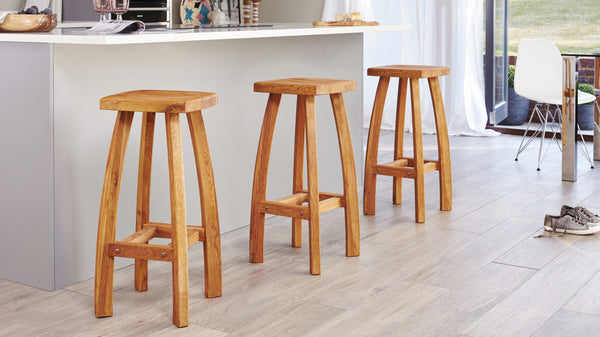Solid Fixed Height Bar Stool