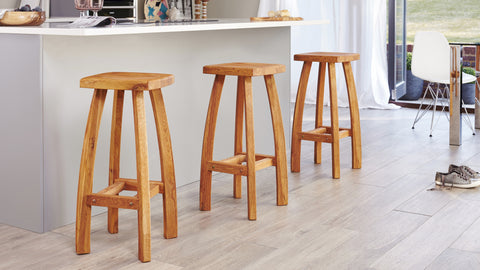 Solid Fixed Height Bar Stool
