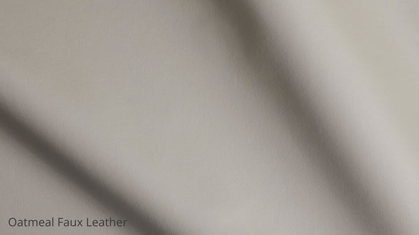 Oatmeal Light Faux Leather