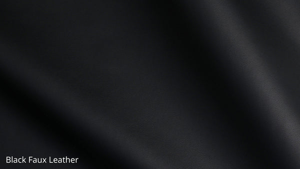 Black Faux Leather