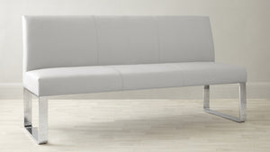 Leather bench
