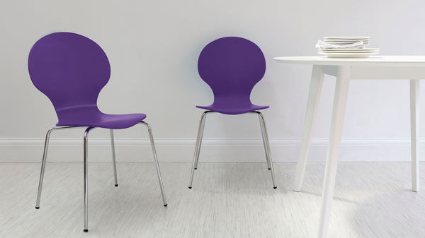 Purple Dining Chairs